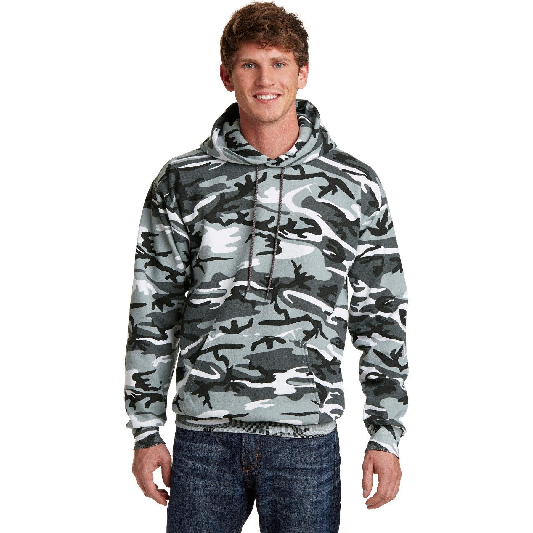 Port & Company-Port & Company® Core Fleece Camo Pullover Hooded Sweatshirt. PC78HC-MedTech-7